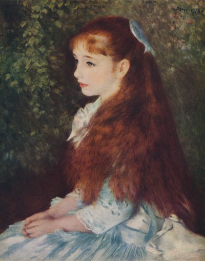 Irene Cahen dAnvers，1872-1963年，1880年，1939年 作者 皮埃尔·奥古斯特·雷诺阿