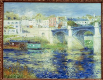 沙头桥 作者 Pierre Auguste Renoir