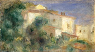 邮政之家，卡格纳，1906-1907。 作者 皮埃尔·奥古斯特·雷诺阿