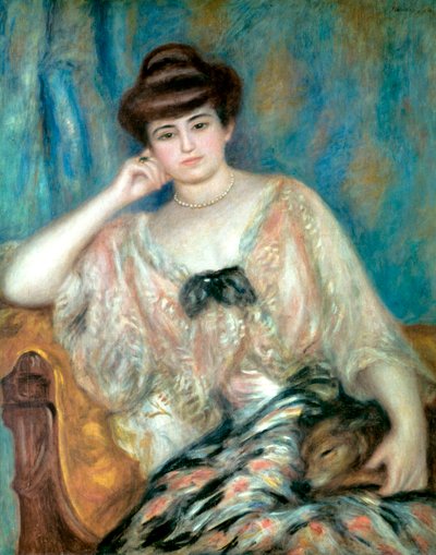 Misia Sert，1904年 作者 皮埃尔·奥古斯特·雷诺阿