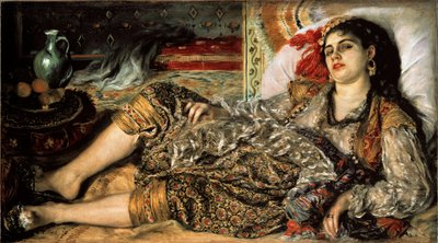 Odalisque 作者 皮埃尔·奥古斯特·雷诺阿