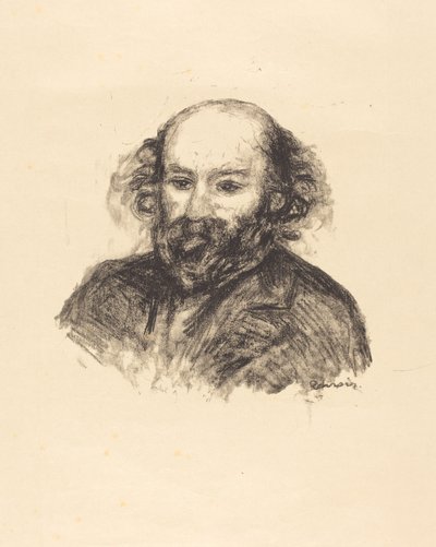 Paul Cézanne, 1902年。 作者 皮埃尔·奥古斯特·雷诺阿