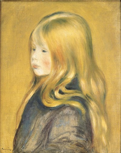 小埃德蒙·雷诺阿肖像，1888年 作者 皮埃尔·奥古斯特·雷诺阿