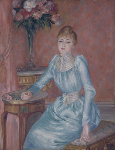 邦妮埃勒女士肖像Henriette Arnaud-Gentil，邦妮埃勒 作者 皮埃尔·奥古斯特·雷诺阿