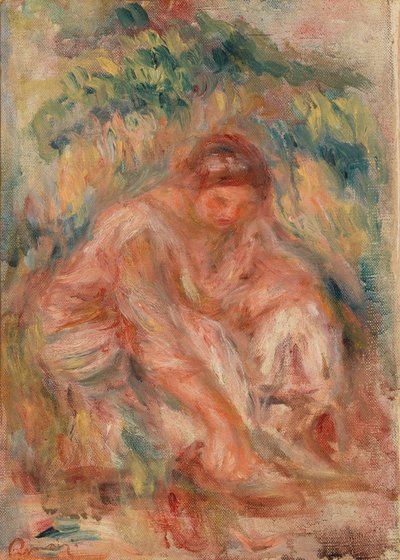 一个女人的素描》（Esquisse de femme） 作者 皮埃尔·奥古斯特·雷诺阿