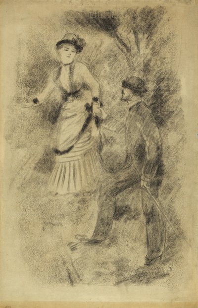 首脑会议的降临：1881年银行家的女儿让·马丁·斯蒂亚斯·海伦 作者 皮埃尔·奥古斯特·雷诺阿