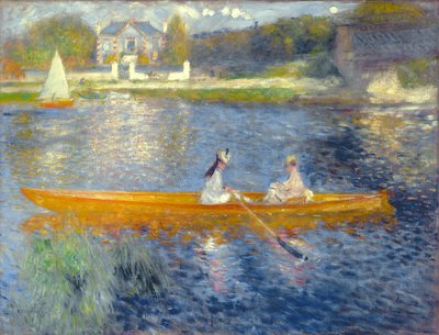 The Skiff（La Yole），1875 作者 皮埃尔·奥古斯特·雷诺阿