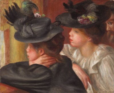 剧院盒子；奥剧院，拉洛格，1894年 作者 Pierre Auguste Renoir