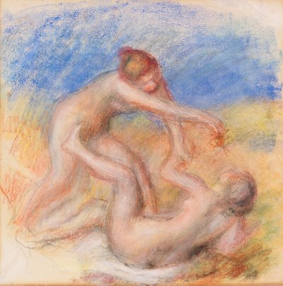 两幅裸体画 作者 皮埃尔·奥古斯特·雷诺阿