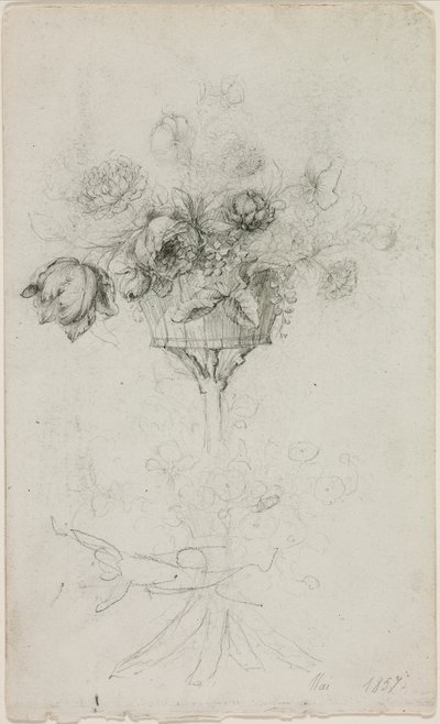 花瓶 作者 皮埃尔·奥古斯特·雷诺阿