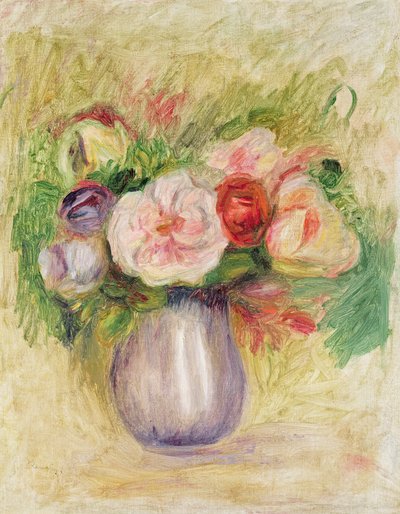 花瓶 作者 Pierre Auguste Renoir