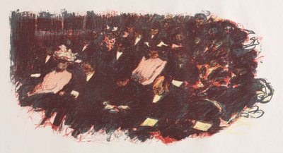在剧院 作者 由 Ambroise Vollard 出版；奥古斯特·克洛特印刷