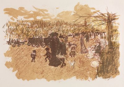 布洛涅森林大道 作者 由 Ambroise Vollard 出版；奥古斯特·克洛特印刷