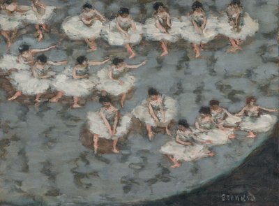 舞者，1896年。 作者 皮埃尔·邦纳德