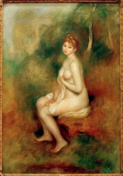 女人有白鹭 作者 皮埃尔·邦纳德