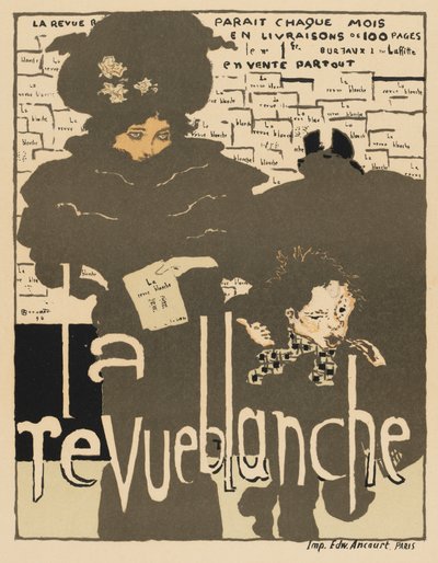 La Revue Blanche 作者 爱德华·安考特