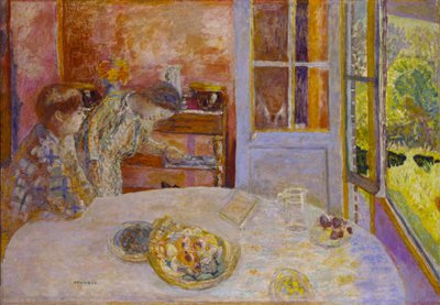 食堂，弗农，c。 1925年。 作者 Pierre Bonnard