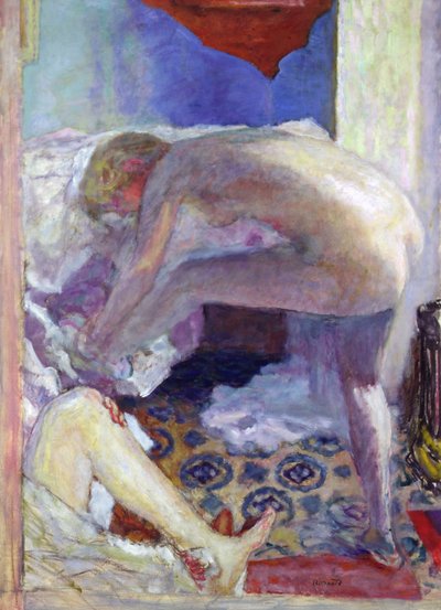 大号蓝色裸色 作者 Pierre Bonnard