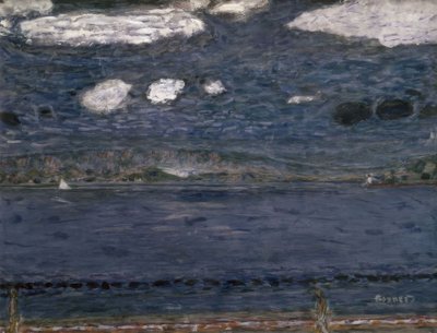 地中海– 1941-44 – 48.3×63.2厘米–水粉和铅笔在纸上 作者 皮埃尔·邦纳德