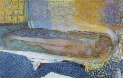 浴中的裸体 作者 Pierre Bonnard