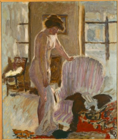 裸体在室内 作者 Pierre Bonnard