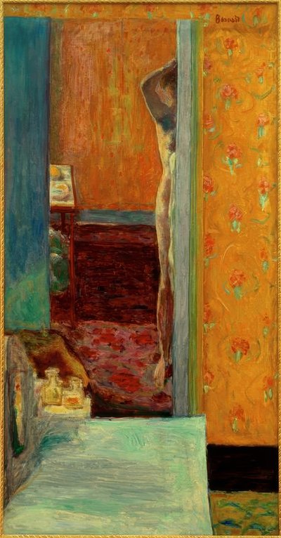 裸体在室内 作者 Pierre Bonnard