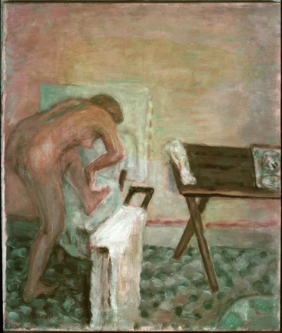 小小的赤裸的倾斜 作者 Pierre Bonnard