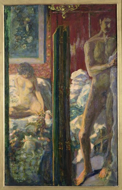 男人和女人，1900年 作者 皮埃尔·邦纳德