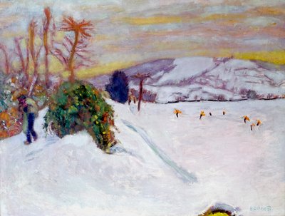 多芬的雪，1910年 作者 皮埃尔·邦纳德