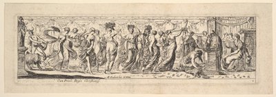 Bacchanal, 1615-42. 作者 皮埃尔·布雷比埃特