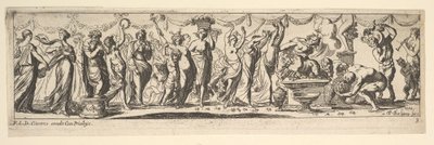 Bacchanal, 1615-42. 作者 皮埃尔·布雷比埃特