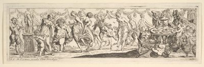 Bacchanal, 1615-42. 作者 皮埃尔·布雷比埃特