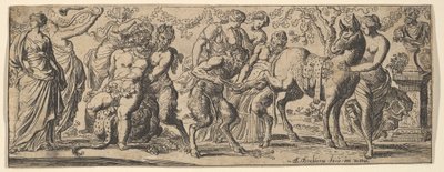 Bacchanal, 1610-42. 作者 皮埃尔·布雷比埃特