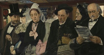 在一个总集，1877年。 作者 皮埃尔·卡里尔·贝勒斯（Pierre Carriere Belleuse）