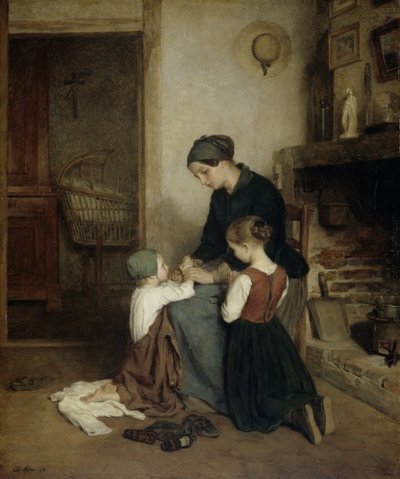 晚祷 作者 Pierre Edouard Frere
