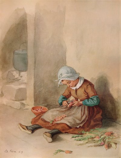 小家庭，1869年，1938年 作者 皮埃尔·爱德华·弗雷尔