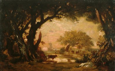 枫丹白露森林清洁 作者 Pierre Etienne Theodore Rousseau