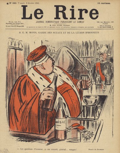 笑的插图 作者 Pierre Georges Jeanniot
