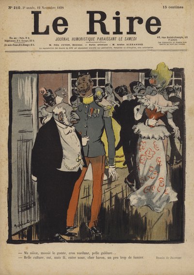 笑的插图 作者 Pierre Georges Jeanniot