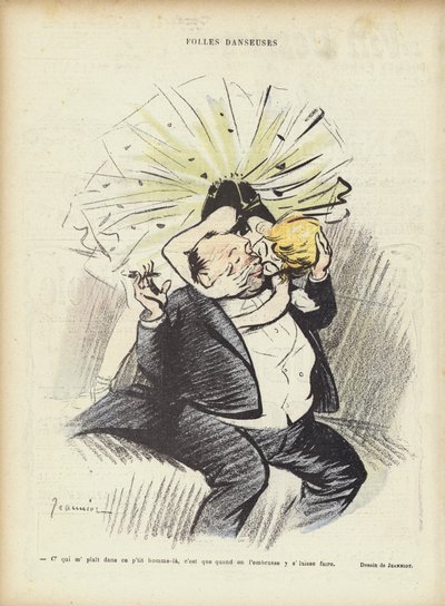 笑的插图 作者 Pierre Georges Jeanniot