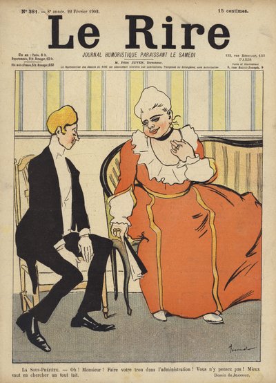 笑的插图 作者 Pierre Georges Jeanniot