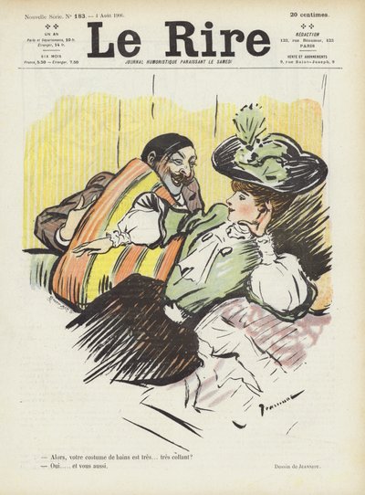 笑的插图 作者 Pierre Georges Jeanniot