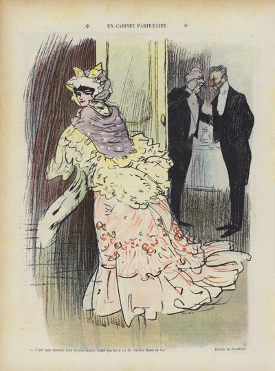 笑的插图 作者 Pierre Georges Jeanniot