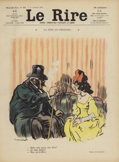 笑的插图 作者 Pierre Georges Jeanniot