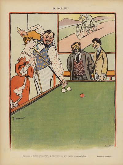 笑的插图 作者 Pierre Georges Jeanniot