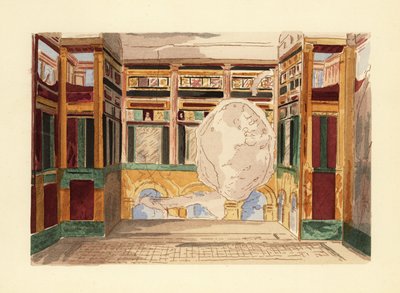 Oecus 或迷宫之屋的客厅 作者 皮埃尔·古斯曼