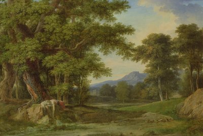 Btures变成了春天，1792-93 作者 皮埃尔·亨利·德·瓦朗谢讷