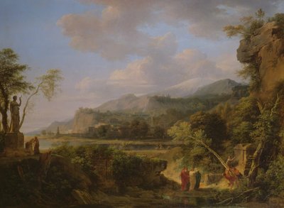 西塞罗发现阿基米德之墓，1787年 作者 Pierre Henri de Valenciennes