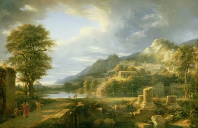 阿格里真根古镇，1787年 作者 Pierre Henri de Valenciennes