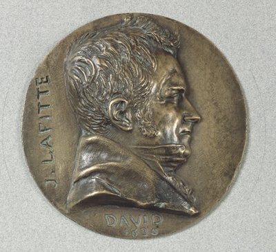 Jacques Lafitte（1767-1844）1830（金属）肖像的奖章 作者 皮埃尔·简·大卫·丹格斯